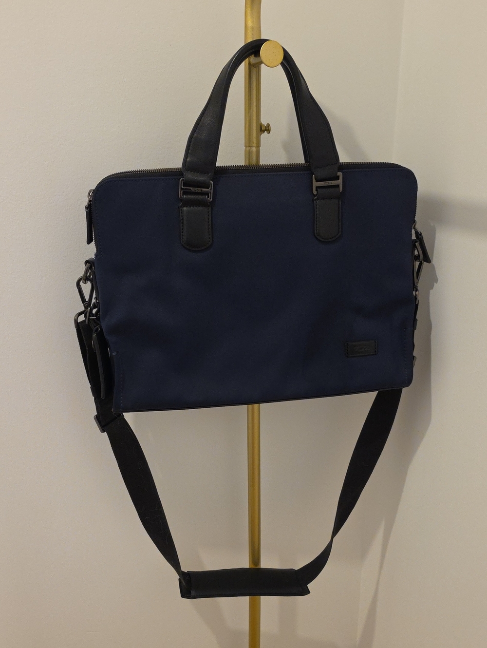 Tumi Harrison Navy Laptop Bag